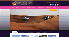 Desktop Screenshot of goldentreasuretourism.com